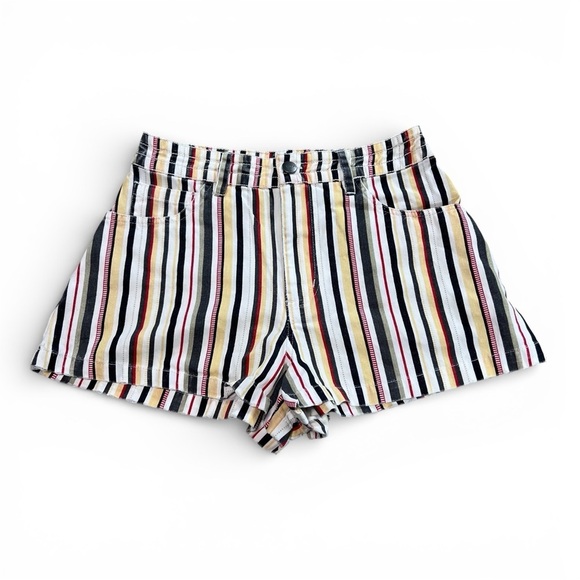 RVCA Pants - RVCA Chill Wave Striped Shorts Women’s XS | Retro Surf Skate Summer